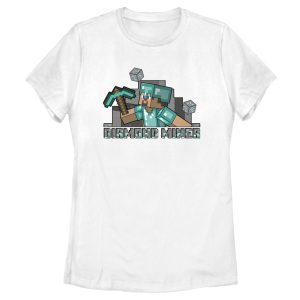 Women’s Minecraft Diamond Miner T-Shirt