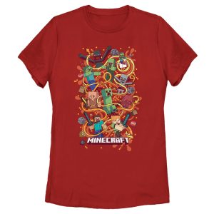 Women’s Minecraft Group Shot T-Shirt