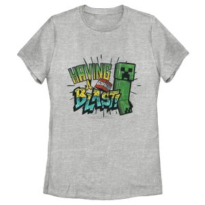 Women’s Minecraft Having a Blast T-Shirt