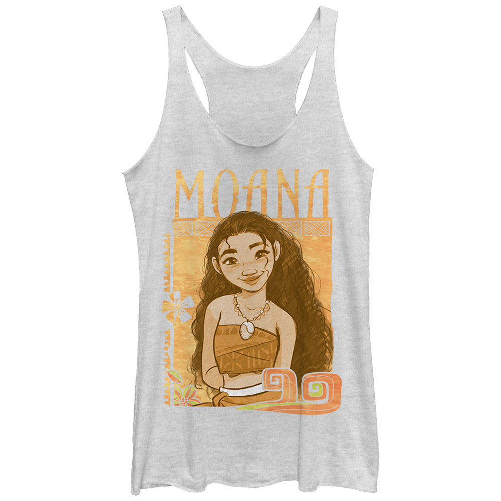 Women's Moana Portrait Racerback Tank Top Women's Moana Portrait Racerback Tank Top