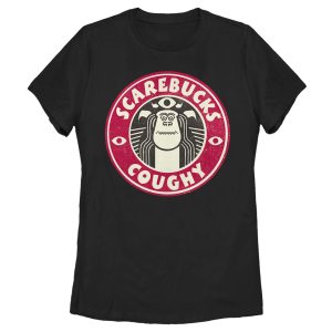 Women’s Monsters at Work Scarebucks Coughy T-Shirt