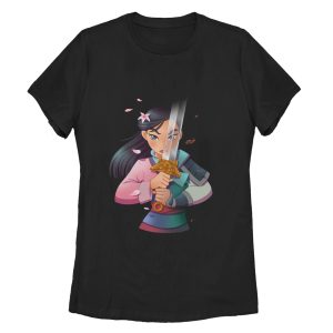 Women’s Mulan Anime Reflection T-Shirt