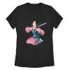Women’s Mulan Warrior Hair T-Shirt
