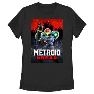 Women’s Nintendo Metroid Dread Poster T-Shirt