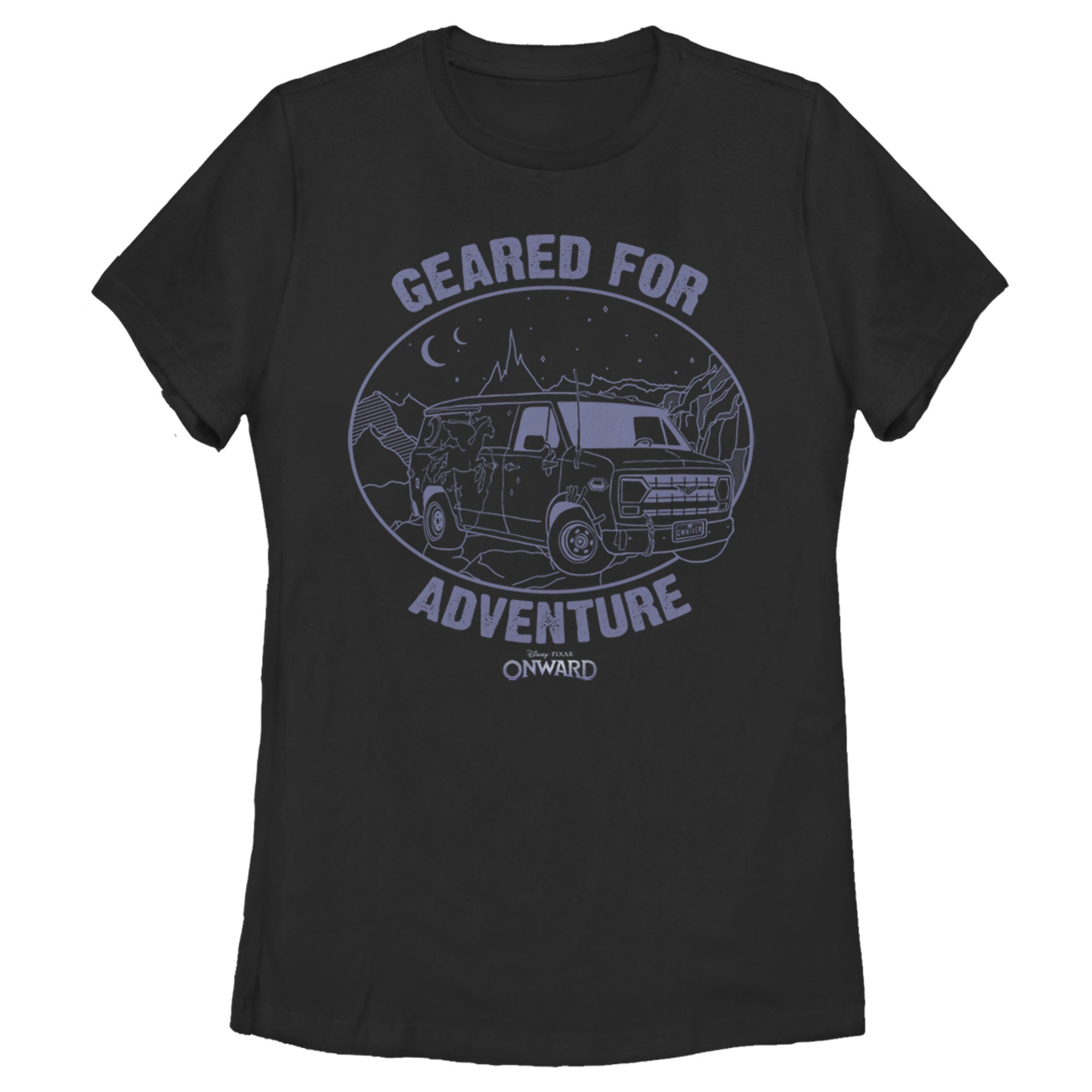 Women's Onward Geared for Adventure Night T-Shirt Women's Onward Geared for Adventure Night T-Shirt