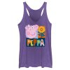 Women’s Peppa Pig Spring Portrait Racerback Tank Top