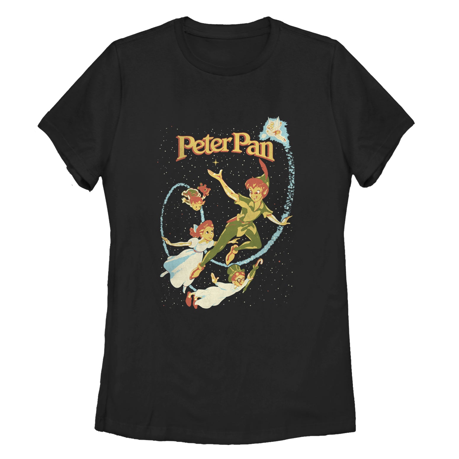 Women's Peter Pan Flight Wish T-Shirt Women's Peter Pan Flight Wish T-Shirt