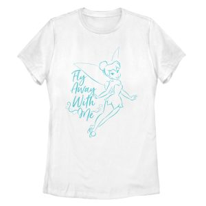 Women’s Peter Pan Tinker Bell Fly Away T-Shirt