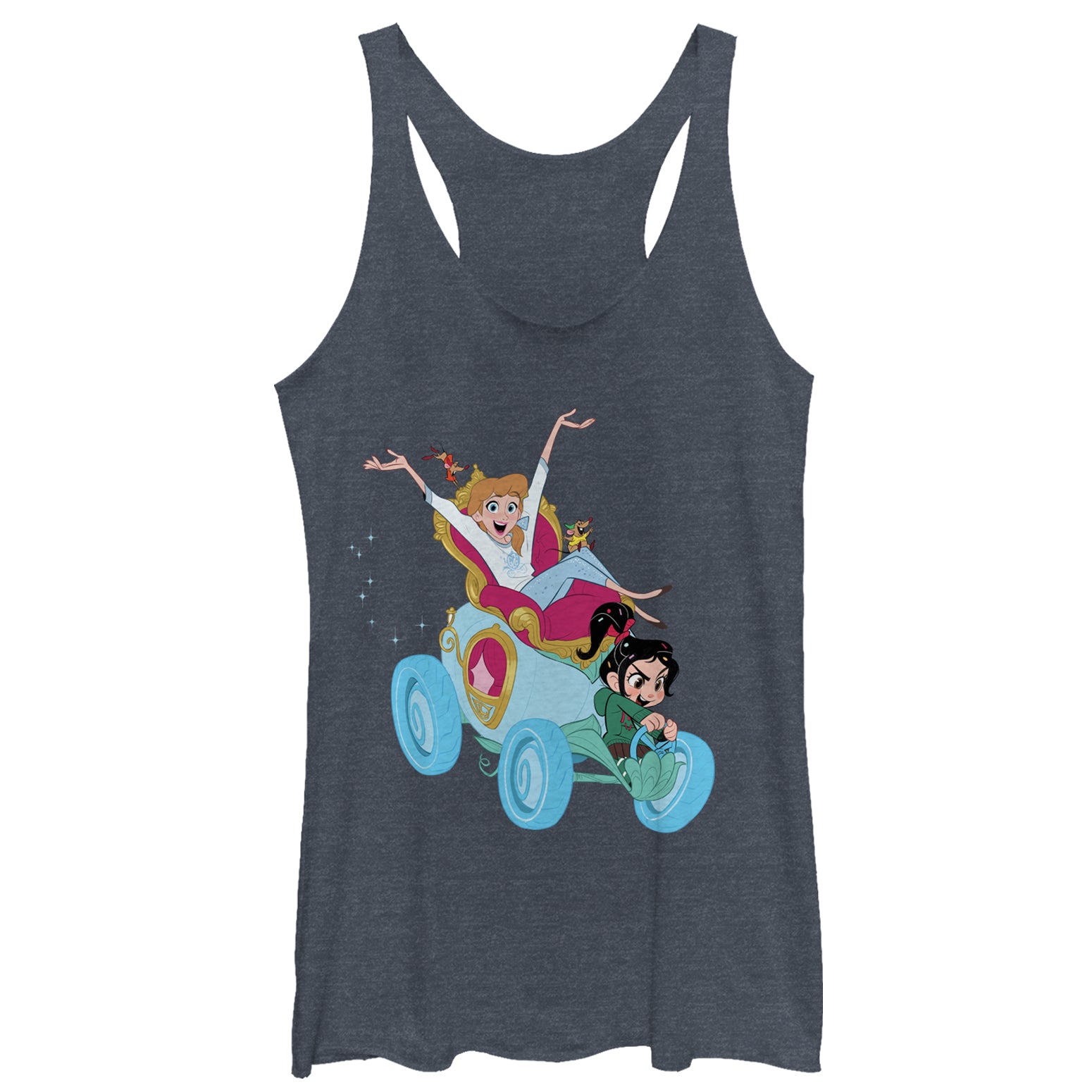 Women's Ralph Breaks the Internet Race Racerback Tank Top Women's Ralph Breaks the Internet Race Racerback Tank Top