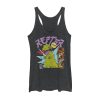 Women’s Rugrats Reptar Says Rawr Racerback Tank Top