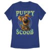 Women’s Scooby Doo Puppy Circle T-Shirt