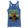 Women’s Scooby Doo Puppy Frame Racerback Tank Top