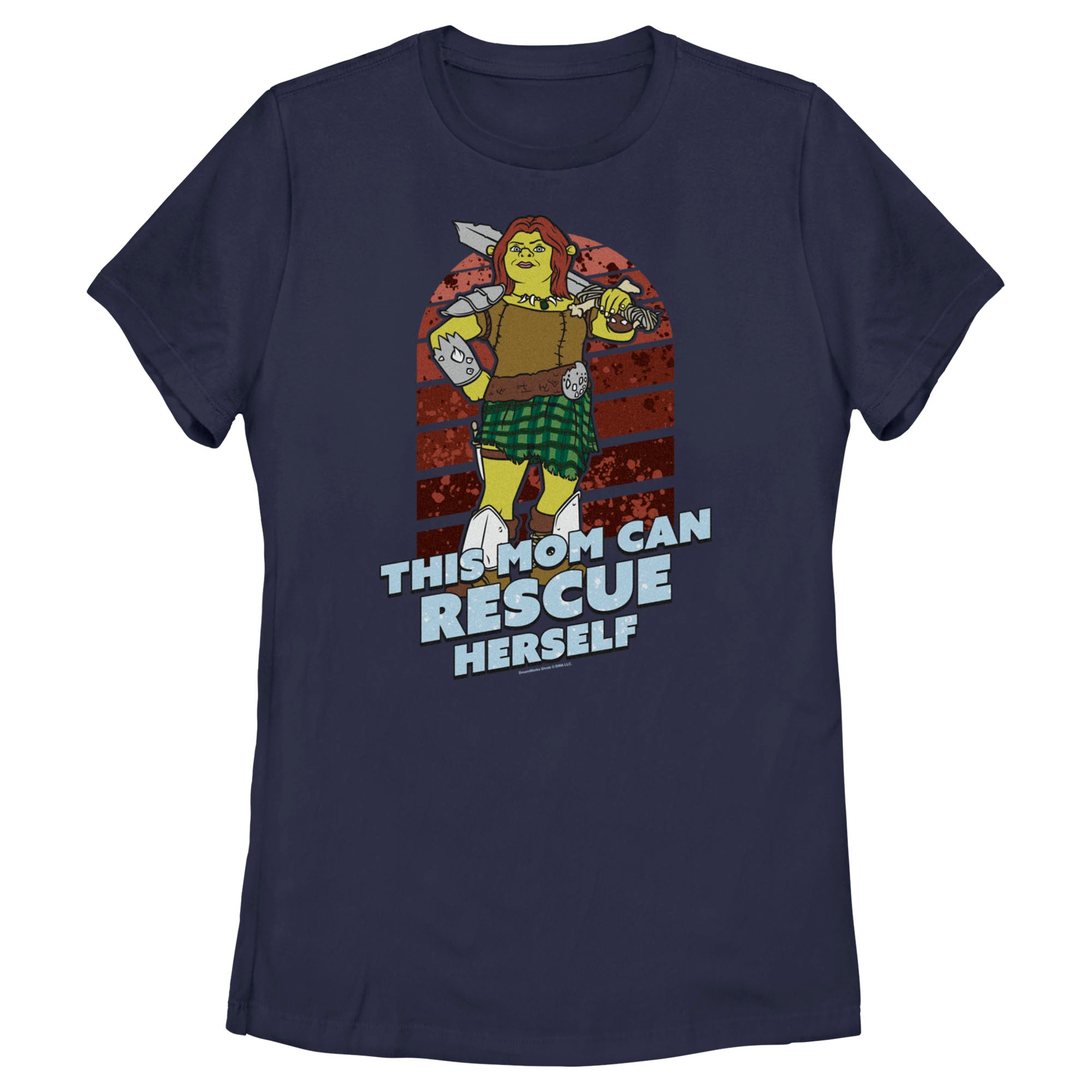 Women's Shrek This Mom Can Rescue Herself T-Shirt Women's Shrek This Mom Can Rescue Herself T-Shirt