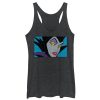 Women’s Sleeping Beauty Maleficent Close Up Racerback Tank Top