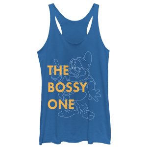 Women’s Snow White and the Seven Dwarfs Bossy One Racerback Tank Top