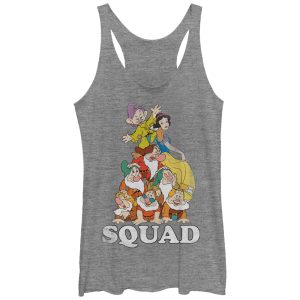 Women’s Snow White and the Seven Dwarfs Squad Racerback Tank Top