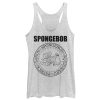Women’s SpongeBob SquarePants Emblem Racerback Tank Top