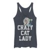 Women’s SpongeBob SquarePants Gary Crazy Cat Lady Racerback Tank Top