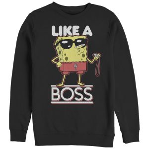 Women’s SpongeBob SquarePants Like A Boss Sweatshirt
