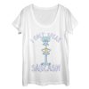 Women’s SpongeBob SquarePants Squidward Speaks Sarcasm Scoop Neck