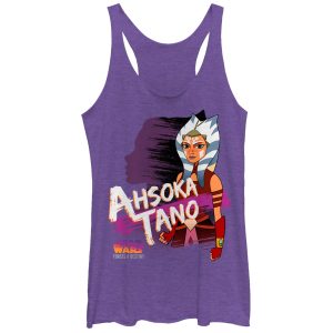 Women’s Star Wars Forces of Destiny Ahsoka Shadow Racerback Tank Top