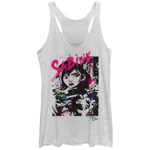 Women’s Star Wars Forces of Destiny Sabine Racerback Tank Top