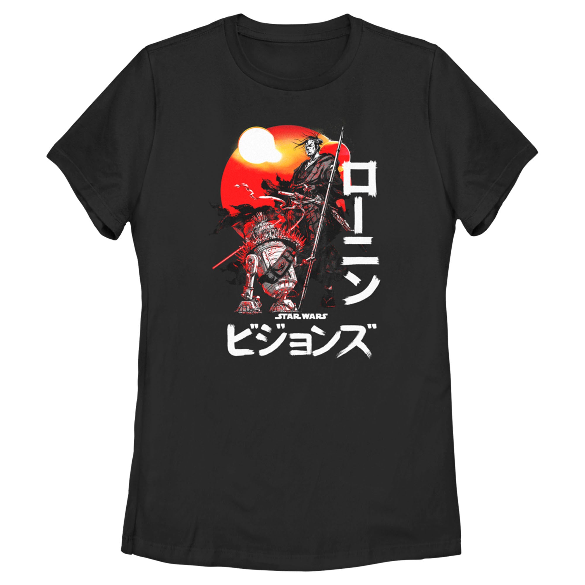 Women's Star Wars Visions R2-D2 Warrior T-Shirt Women's Star Wars Visions R2-D2 Warrior T-Shirt