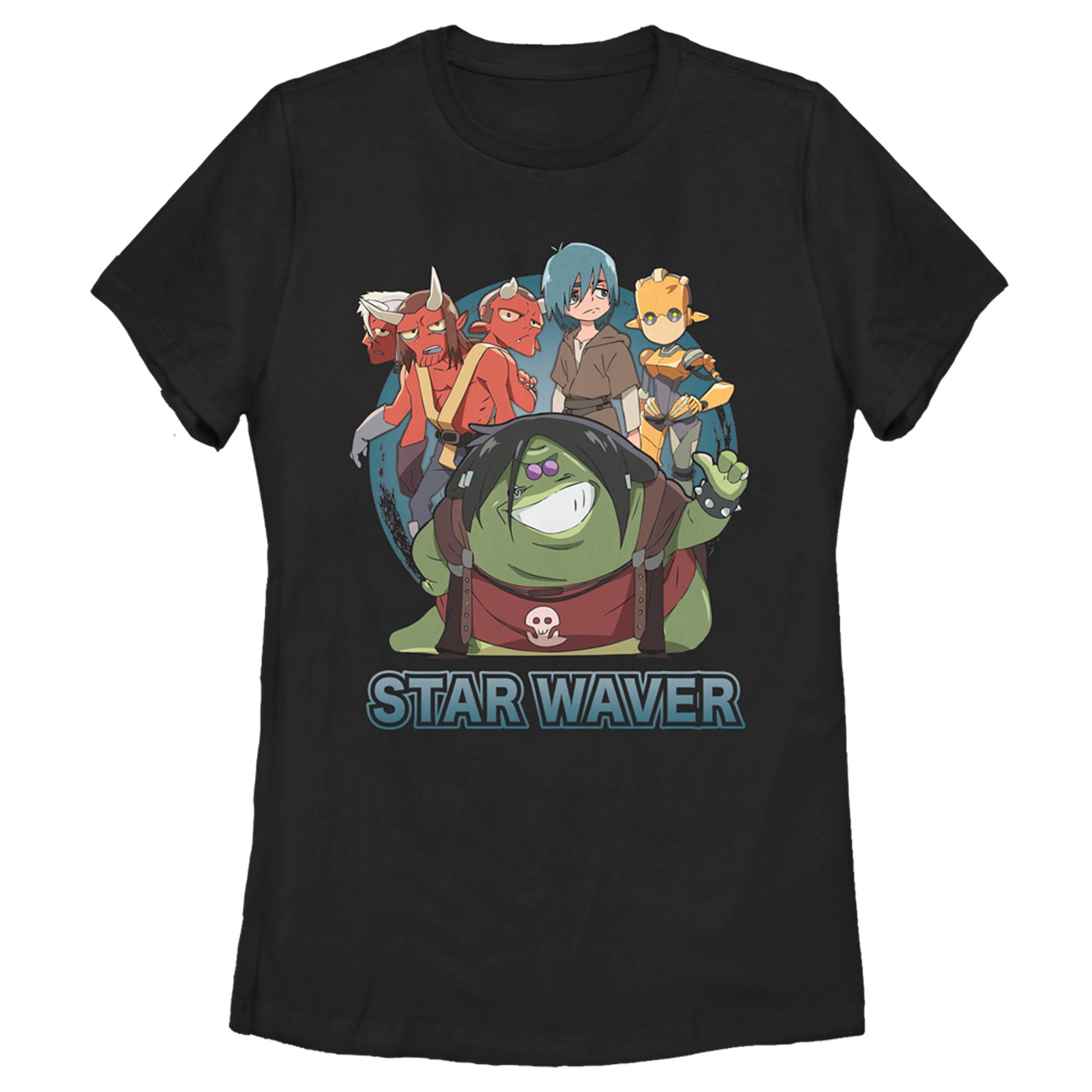 Women's Star Wars Visions Star Waver T-Shirt Women's Star Wars Visions Star Waver T-Shirt