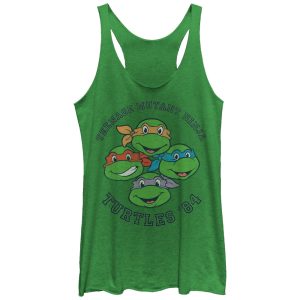 Women’s Teenage Mutant Ninja Turtles Group ’84 Racerback Tank Top