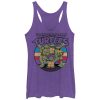 Women’s Teenage Mutant Ninja Turtles Group Wave Racerback Tank Top