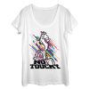 Women’s The Emperor’s New Groove No Touchy Streaks Scoop Neck