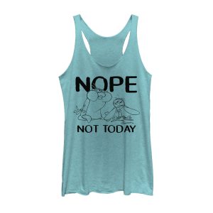 Women’s The Ren & Stimpy Show Nope Not Today Racerback Tank Top