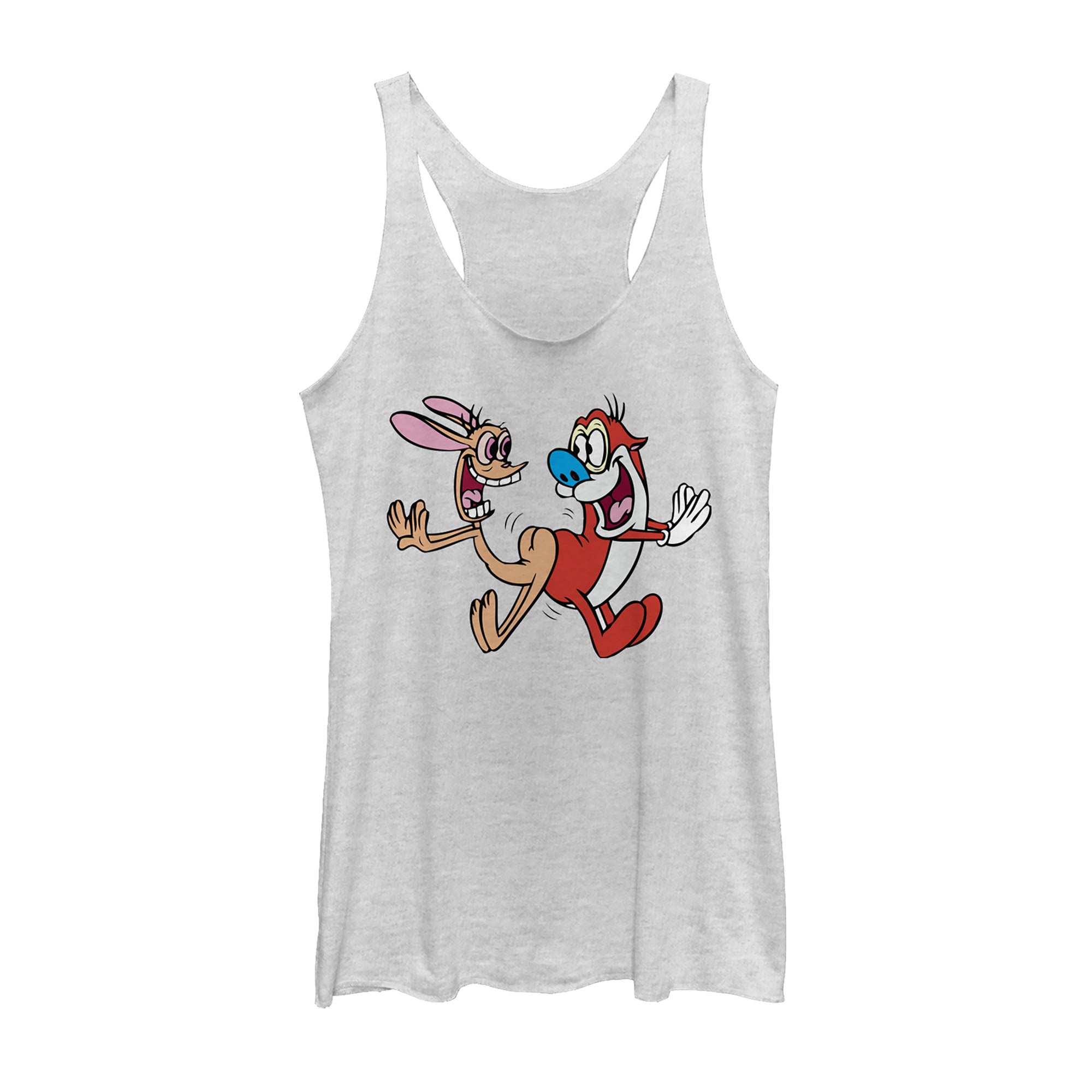 Women's The Ren & Stimpy Show Such Buddies Racerback Tank Top Women's The Ren & Stimpy Show Such Buddies Racerback Tank Top