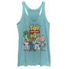 Women’s Toy Story Character Logo Party Racerback Tank Top