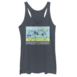 Women’s Toy Story Ducky & Bunny Panels Racerback Tank Top