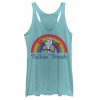 Women’s Toy Story Forky Talkin’ Trash Rainbow Racerback Tank Top