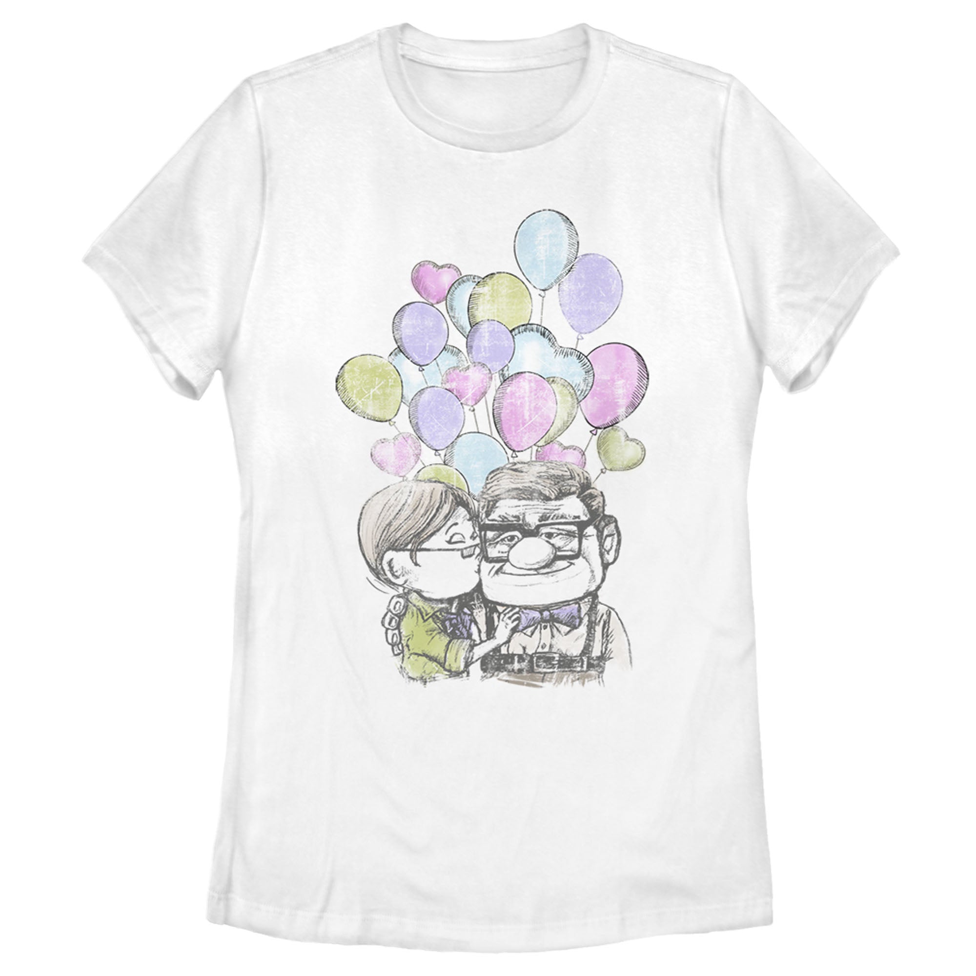 Women's Up Carl And Ellie Love T-Shirt Women's Up Carl And Ellie Love T-Shirt