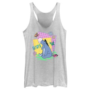 Women’s Winnie the Pooh Spring Eeyore Racerback Tank Top
