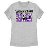 Women’s Winx Club Black and Purple Group Shot T-Shirt