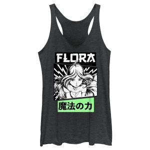 Women’s Winx Club Flora Magical Power Racerback Tank Top