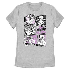 Women’s Winx Club Manga Panels Group T-Shirt
