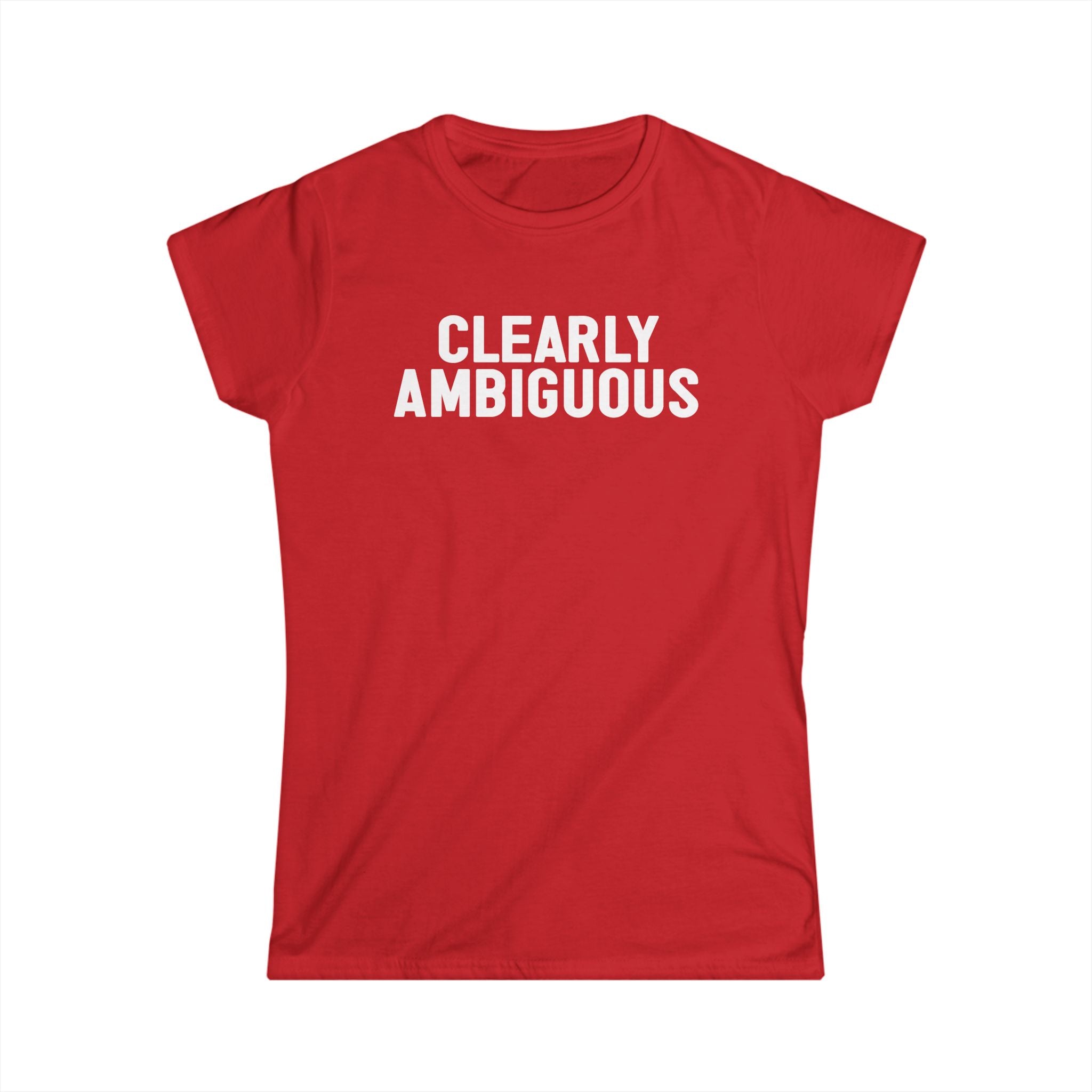 Clearly Ambiguous Clearly Ambiguous