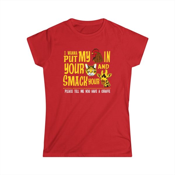 I Wanna Put My (Cock) In Your (Pussy) And Smack Your (Giraffe)