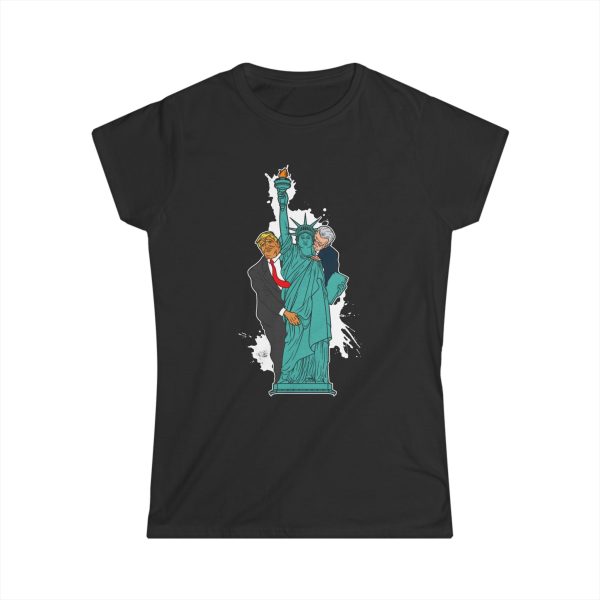Trump Biden Statue Of Liberty – Menage A Trois