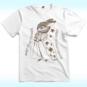 Born To Be Tender Forced To Fight Fascism Shirt