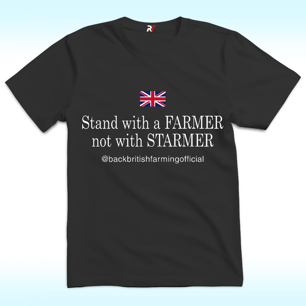 Darren Grimes Stand With A Farmer Not With Starmer Shirt Darren Grimes Stand With A Farmer Not With Starmer Shirt