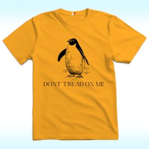 Don’t Tread On Me Penguins Shirt, Anti Trump Taxes