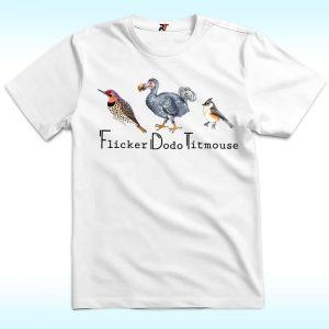 FDT Flicker Dodo Titmouse Shirt, Anti Trump