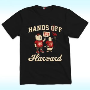 Hands Off Harvard Shirt, Steve Kerr Protest, Harvard Free, FDT, Anti Trump