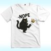 NOPE, No Kings in America Black Cat Shirt, Anti Trump